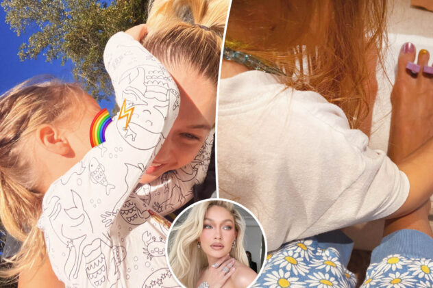 Gigi Hadid shows daughter Khai’s blond hair in rare photos celebrating 3rd birthday