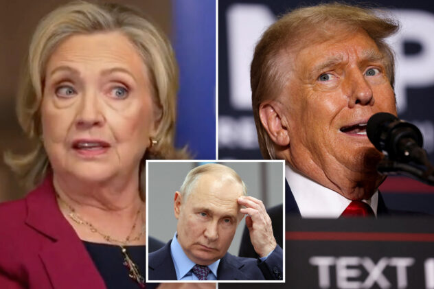 Hillary Clinton sounds alarm on Putin election meddling, warning ‘he’ll do it again’