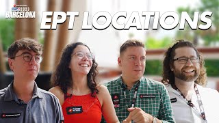 HOW MANY EPT LOCATIONS CAN YOU NAME!? ft PokerStars Team Pros | 2023 EPT Barcelona