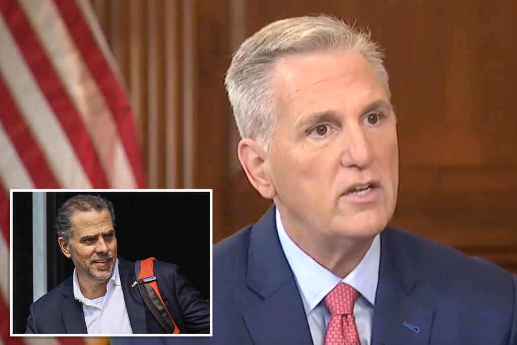 Kevin McCarthy predicts Hunter Biden will be subpoenaed at the ‘appropriate time’