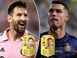 Lionel Messi is rated higher than Cristiano Ronaldo on EA FC 24... but which superstar has had the edge in the popular game over the last 20 years?
