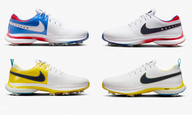 Nike releases Ryder Cup themed Team USA and Team Europe golf shoes