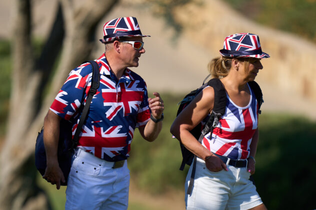 Photos: Most spirited and colorful American, European fans at the 2023 Solheim Cup in Spain