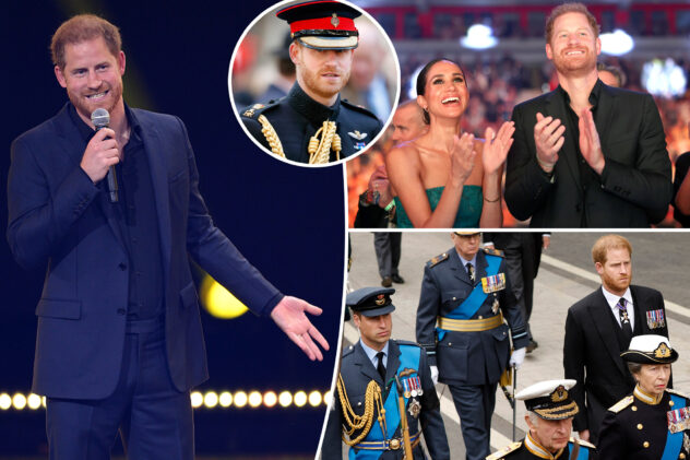 Prince Harry appears to diss royal family at Invictus Games close