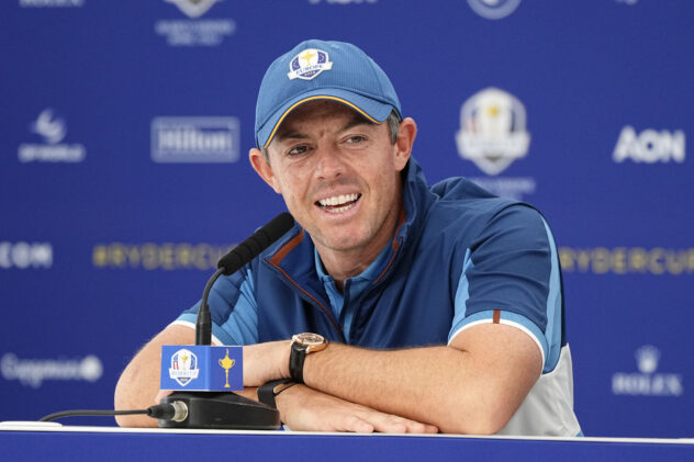 Rory McIlroy dishes on Sergio Garcia, Ian Poulter being absent from Ryder Cup team room and replacing leadership