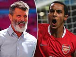 Roy Keane teases Theo Walcott by claiming the ex-Arsenal star is 'naive and young' after he declared the Gunners as a 'bigger club than Man United right now'