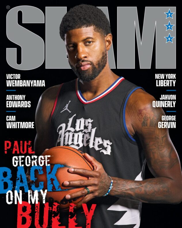 The ‘Bully’ is Back: Go Behind the Scenes of Paul George’s SLAM 246 Cover Shoot