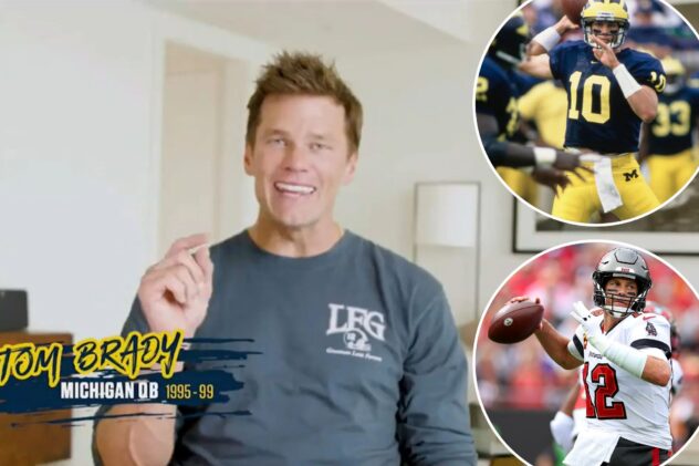 Tom Brady makes Fox Sports debut, hypes up Michigan in cameo
