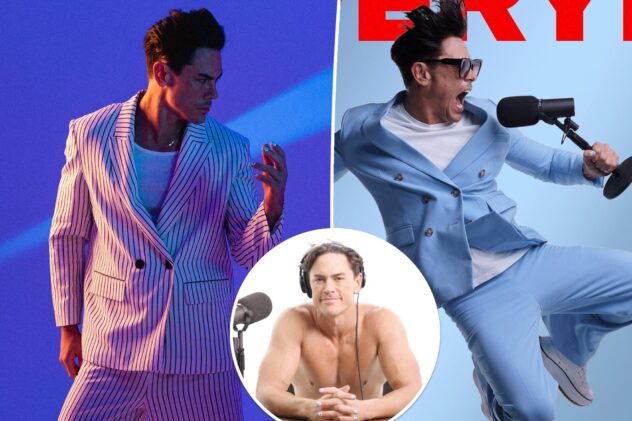 Tom Sandoval announces new podcast with bizarre shirtless video
