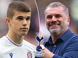 Tottenham 'are set to sign Croatian starlet Luka Vuskovic with the 16-year-old defender choosing Ange Postecoglou's men despite interest from Chelsea, Liverpool and Man City'