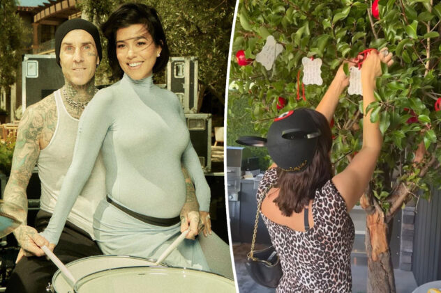 Travis Barker seemingly confirms his, Kourtney Kardashian’s baby’s name after deleted pic