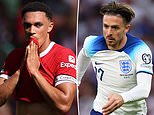 Trent Alexander-Arnold and Jack Grealish WITHDRAW from England squad for games with Ukraine and Scotland after suffering injuries