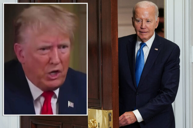 Trump backs cognitive tests for presidents after his own series of slipups, including claim Biden would push US into WWII