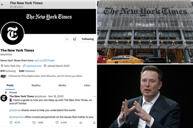 Twitter appears to throttle users trying to share New York Times articles for months: report