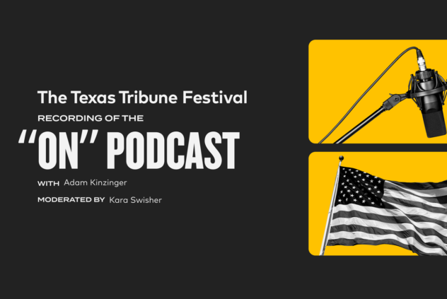Watch Adam Kinzinger speak at 1:45 p.m. Central time at the 2023 Texas Tribune Festival