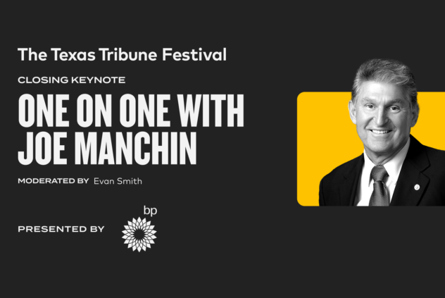 Watch Joe Manchin speak at 7 p.m. CT at the 2023 Texas Tribune Festival