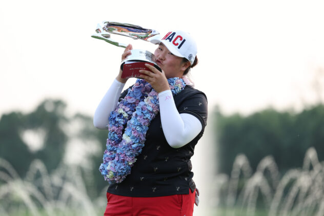 Angel Yin defeats No. 1 Lilia Vu in Shanghai playoff for first LPGA victory in 159 starts