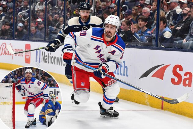 Chris Kreider’s latest fast start sparking Rangers at the perfect time
