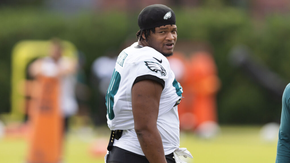 Eagles' rookie beast Jalen Cater crushes Rams' Matthew Stafford