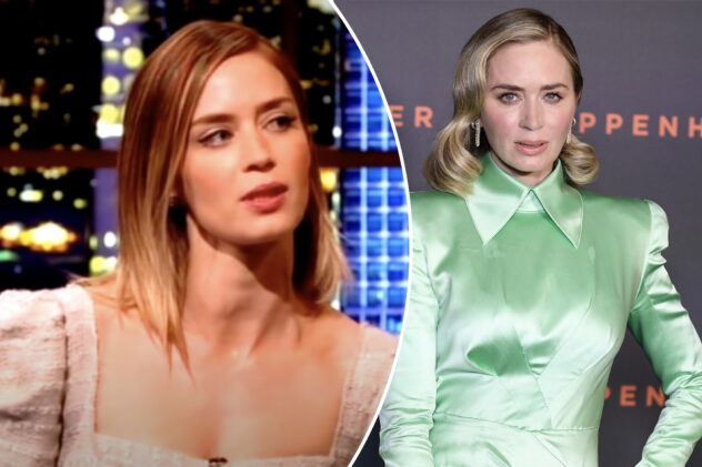 Emily Blunt is ‘appalled’ for calling Chili’s server ‘enormous’ in resurfaced video