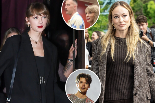 ‘Hypocrite’ Olivia Wilde slammed for Taylor Swift, Travis Kelce comment: ‘Didn’t she date Harry Styles?’