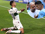 Joao Cancelo claims his celebration was a 'slap in the face' to his critics - as Barcelona star puts struggles behind him to score during Portugal's 5-0 win over Bosnia and Herzegovina