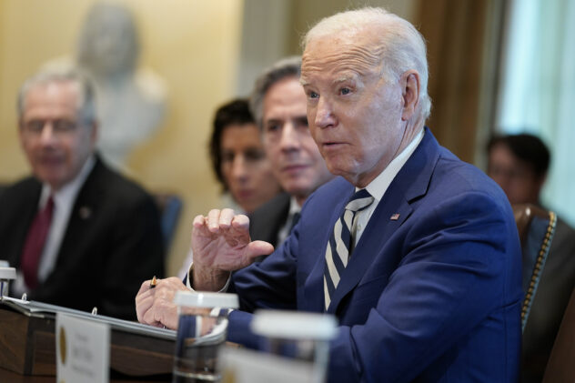 Joe Biden is not up for the Israel-Hamas war challenge — but at least he’s awake for it