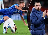 Kalvin Phillips admits he was 'fortunate not to get SENT OFF' and lacked match sharpness during England's 3-1 win over Italy...  as he continues to suffer from a lack of minutes at Manchester City