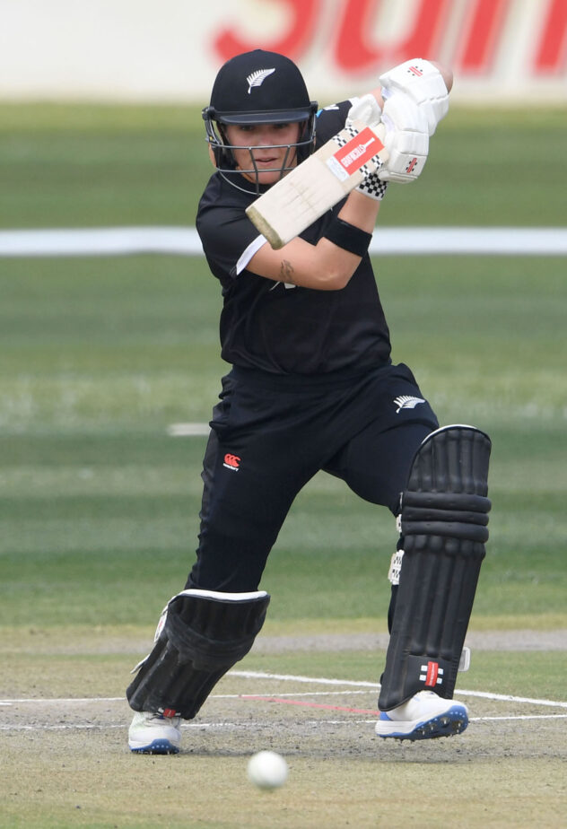 Kerr's calm century sees New Zealand through in tense chase