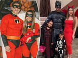 Man United players Casemiro and Alejandro Garnacho don superhero outfits, while PSG stopper Gianluigi Donnarumma takes the life of a pirate... as sports stars show off their costumes for Halloween
