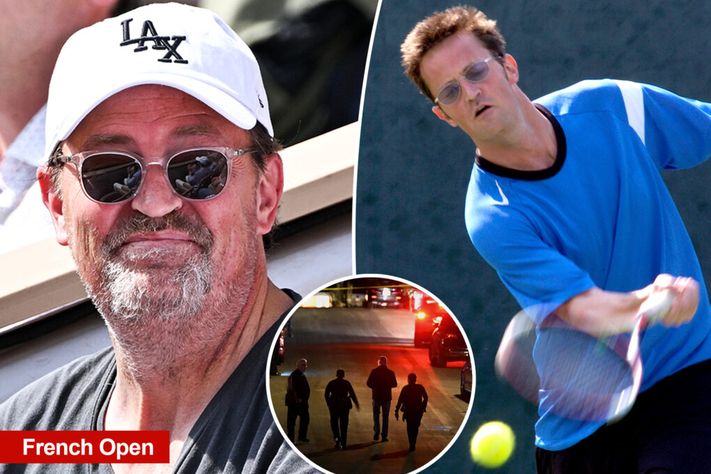 Matthew Perry spotted at French Open in Paris months before his death