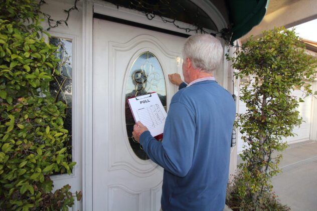 Measuring the toll of the doorbell for today’s pollsters