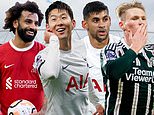 Mohamed Salah and Son Heung-min can't stop scoring, Cristian Romero guided Tottenham to another clean sheet - and the purple patch continued for Scott McTominay... but who leads Mail Sport's POWER RANKINGS after the Premier League weekend?