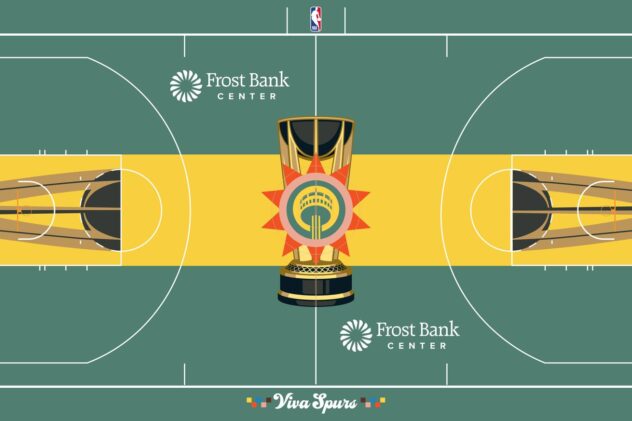 NBA reveals Spurs court design for In-Season Tournament