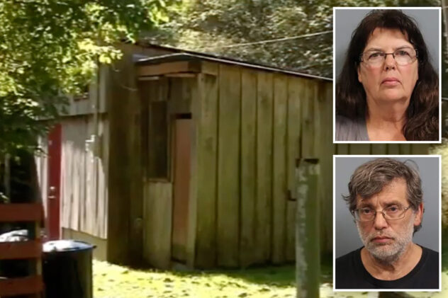 Parents accused of locking teen siblings in shed for hours — mom claimed kids ‘like it’