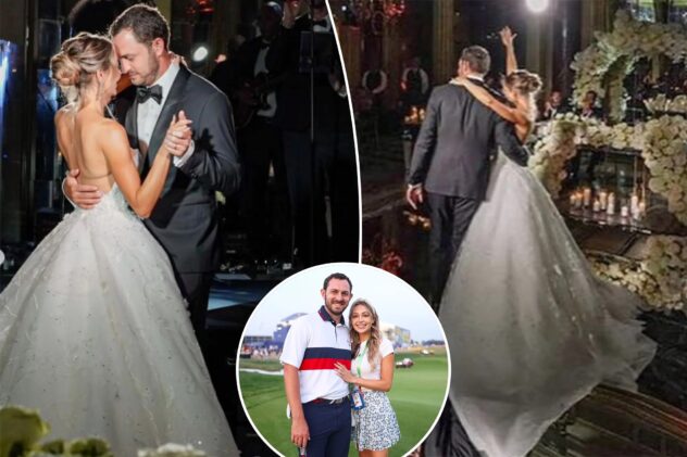 Patrick Cantlay gets married in Rome after dramatic Ryder Cup