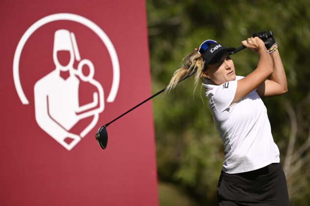 Photos: Lexi Thompson playing in the PGA Tour's 2023 Shriners Children's Open in Las Vegas