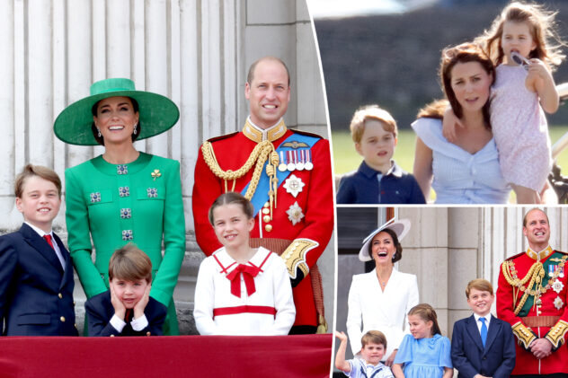 Prince William, Kate Middleton’s kids through the years: George, Charlotte and Louis’ baby photos and beyond