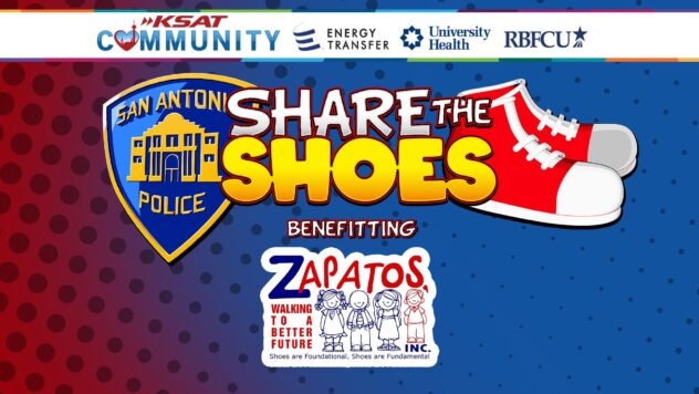 SAPD and Zapatos pair up again to Share the Shoes in San Antonio