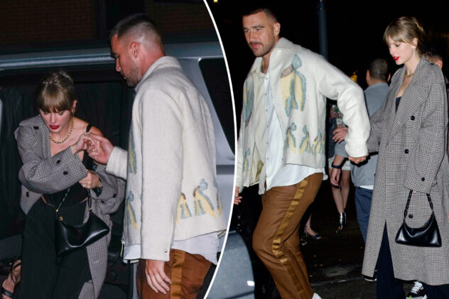 Taylor Swift and Travis Kelce look ‘in love’ at ‘SNL’ afterparty, ‘they are in their own world’