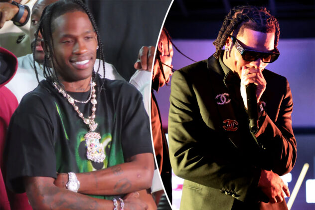 Travis Scott plays afterparty for Jay-Z, Michael Rubin’s charity blackjack tournament
