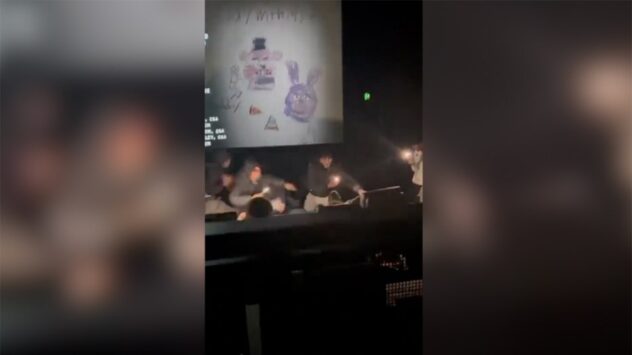 WATCH: Brawl breaks out during early showing of anticipated horror movie, 'Five Nights at Freddy's'