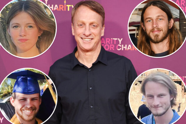 Who are Tony Hawk’s kids? Meet his three sons and daughter