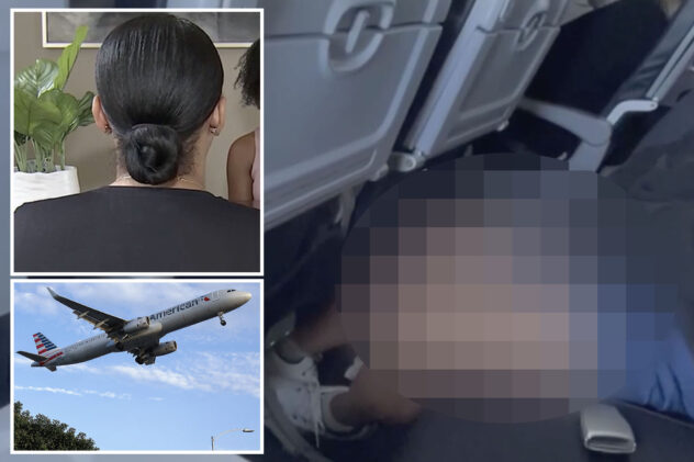 American Airlines offers passenger 5K free miles after perv fondled himself next to her without consequence