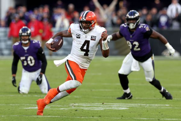 Browns pull off stunner vs. Ravens in 'defining' win