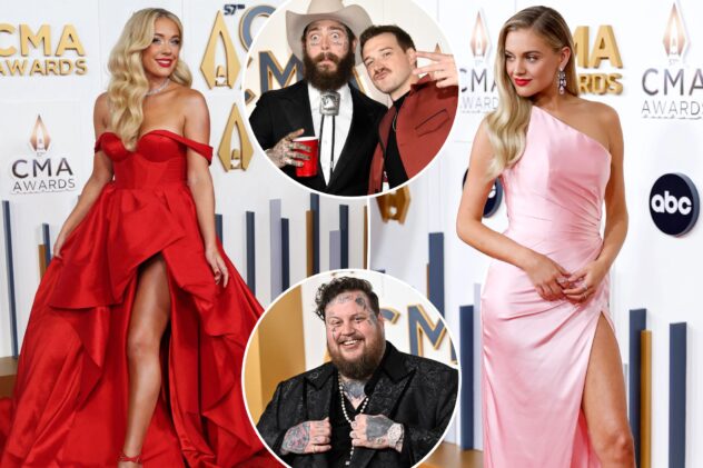 CMA Awards 2023 red carpet: Nicole Kidman, Post Malone and more celebrities