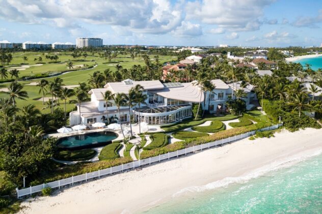 Home on Ocean Club's 16th hole near Atlantis has sublime views and is on sale for a cool $17M