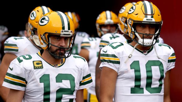 How does Jordan Love stack up to Aaron Rodgers, Brett Favre after 8 games as the Packers' starting QB?