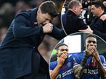 IAN LADYMAN: Tottenham's 4-1 defeat by Chelsea was more like a scrap outside a kebab shop than a sporting contest! Mauricio Pochettino knows the weight this result could carry for his young Blues side