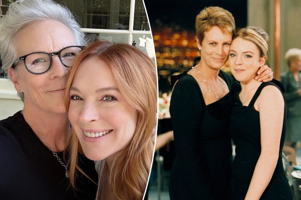 Jamie Lee Curtis reunites with Lindsay Lohan 20 years after ‘Freaky Friday’: ‘You grew up and so beautifully’